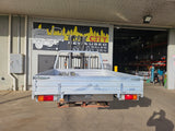 #835 single cab alloy tray - hilux n80