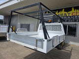 #209 extra cab alloy Tray - Hilux
