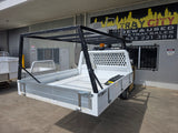 #209 extra cab alloy Tray - Hilux