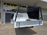 #209 extra cab alloy Tray - Hilux
