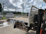 #852 Extra cab steel tray - hilux