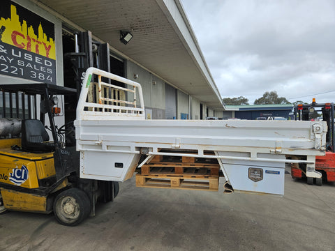 #978 single cab steel Tray
