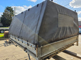 #291 Extra cab steel tray - dmax / colorado / rodeo