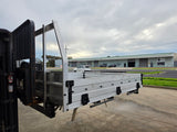 #339 Extra cab alloy tray - Dmax