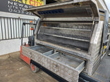 #342 Dual cab steel tray - Navara
