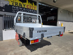 #180 Dual cab alloy Tray