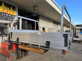 #307 Dual cab alloy tray - D23 Navara