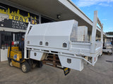 #313 Single cab steel tray - Hilux N70 / N80