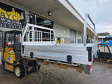 #301 Dual cab alloy tray - Dmax