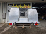 #315 Dual cab alloy tray and boxes