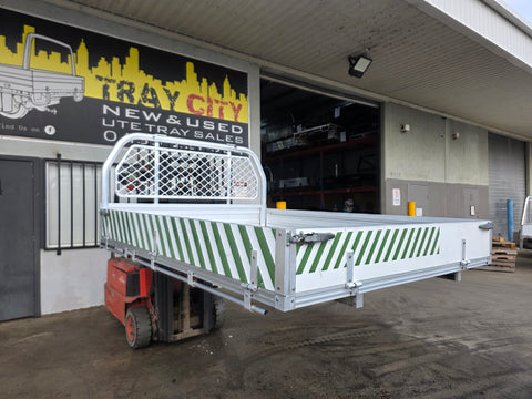 #170 Single cab Alloy Tray