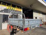#308 Galvanised Dual cab steel tray - Rodeo / colorado / dmax