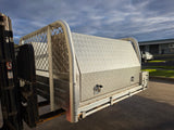 #288 dual cab alloy tray