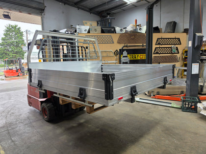 #230 Dual cab Alloy Tray - New (Never been fitted)