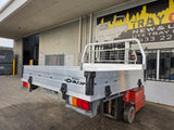 #251 dual cab alloy Tray - Dmax