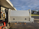 #288 dual cab alloy tray