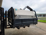 #342 Dual cab steel tray - Navara