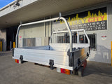 #307 Dual cab alloy tray - D23 Navara