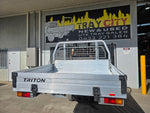 #180 Dual cab alloy Tray