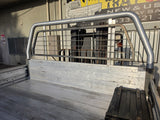 #234 Dual cab alloy tray - Heavy duty alloy - Hilux