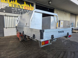 #167 Single cab Alloy Tray - Toyota Hilux