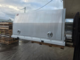 #174 Dual cab alloy Tray and canopy