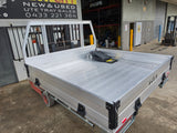 #340 Dual cab alloy tray - kia tasman