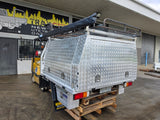 #302 Dual cab alloy tray and canopy - Dmax