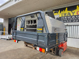 #342 Dual cab steel tray - Navara