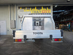 #167 Single cab Alloy Tray - Toyota Hilux