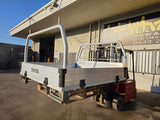 #256 dual cab heavy duty alloy Tray - hilux