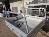#344 Dual cab alloy tray - Dmax