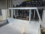 #178 Dual cab alloy Tray