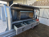 #167 Single cab Alloy Tray - Toyota Hilux