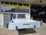 #179 Dual cab alloy Tray