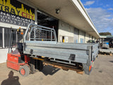 #304 Galvanised Dual cab steel tray - N80 Hilux