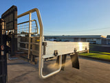 #258 single cab heavy duty alloy Tray - Dmax