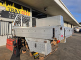 #274 dual cab alloy Tray - Hilux
