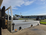 #345 single cab alloy tray