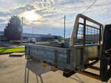 #308 Galvanised Dual cab steel tray - Rodeo / colorado / dmax