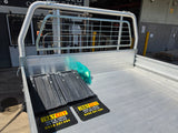 #356 Dual cab alloy tray - Heavy duty alloy - Hilux