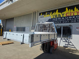 #132 Extra cab Alloy Tray