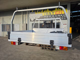 #307 Dual cab alloy tray - D23 Navara