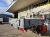#308 Galvanised Dual cab steel tray - Rodeo / colorado / dmax