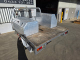 #126 Dual cab Steel Tray - Mazda Bt50 / PX Ford Ranger