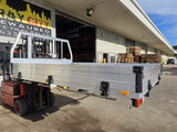 #345 single cab alloy tray