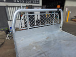 #160 Dual cab alloy Tray