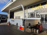 #321 Dual cab alloy tray - Heavy duty alloy - Hilux N80
