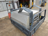 #342 Dual cab steel tray - Navara
