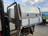 #311 Dual cab alloy tray - Dmax